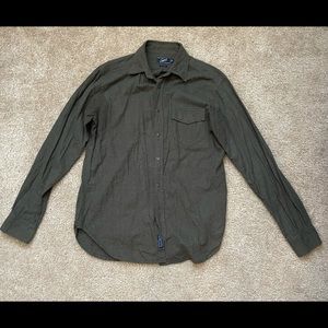 Grayers Men’s Medium Green Flannel Top